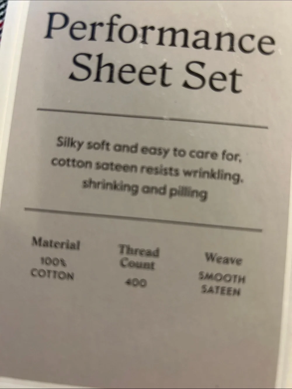 Threshold Plaid Performance Sheet Set - Red, White, Black